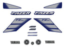 Faixa Adesiva Yamaha Fazer 250 FZ 2022 Original Azul - Qualidade Premium e Acabamento Perfeito