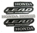 Faixa Adesiva Honda Lead 110 2012 Original Preta - Qualidade Premium e Acabamento Perfeito