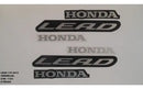 Faixa Adesiva Honda Lead 110 2013 Original Vermelha - Qualidade Premium e Acabamento Perfeito