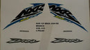 Kit Faixa Adesiva Honda NXR 125 Bross ES 2004 Original - Cor Branca