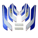 Faixa Adesiva Yamaha RD 135 1993 Original Vermelha - Qualidade Premium e Acabamento Perfeito