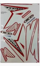 Faixa Adesiva Honda Titan 150 2015 ESD/EX Modelo Original Vermelha - Qualidade Premium e Acabamento Perfeito