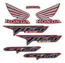 Faixa Adesiva Honda Titan 150 ESD 2008 Modelo Original Vermelha - Qualidade Premium e Acabamento Perfeito