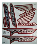 Faixa Adesiva Honda Titan 150 ESD 2008 Modelo Original Vermelha - Qualidade Premium e Acabamento Perfeito