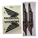 Kit Completo de Adesivos Honda Titan 160 Start 2022 Prata - Qualidade Premium e Acabamento Perfeito