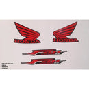 Kit Completo de Adesivos Honda Titan Fan 125 KS 2011 Preta - Qualidade Premium e Acabamento Perfeito