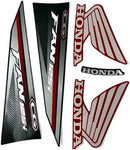 Kit Completo de Adesivos Honda Titan Fan 125i 2016/18 Vermelha