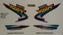 Kit Completo de Adesivos Yamaha YBR 125 2003 - Cor Vermelho