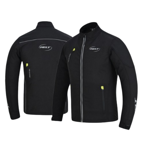 Jaqueta Helt Masculina Monza-2 Preto/Verde  - Proteção e Estilo