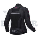 Jaqueta X11 BREEZE Feminina Preto/Rosa P - Vista Traseira
