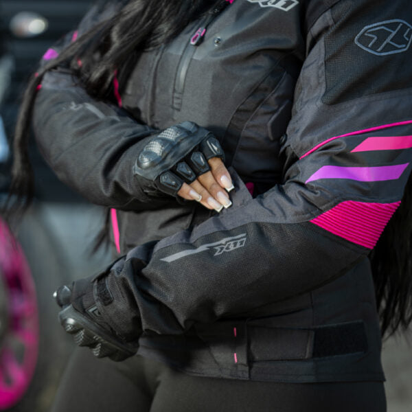  Jaqueta X11 Iron 3 Sporadic Feminina Rosa/Roxo M lateral
