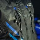 Jaqueta X11 Iron 3 Sporadic Masculina Azul G detalhes