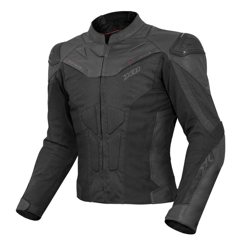 Jaqueta X11 Next Gen Couro Masculina Preto - Vista Frontal
