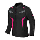 Jaqueta X11 ONE Sport Feminina Preto/Rosa  - Vista Frontal
