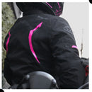 Jaqueta X11 ONE Sport Feminina Preto/Rosa M - Detalhe Proteções
