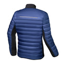 Jaqueta X11 Puffer Casual Masculina Azul -  Visão Traseira