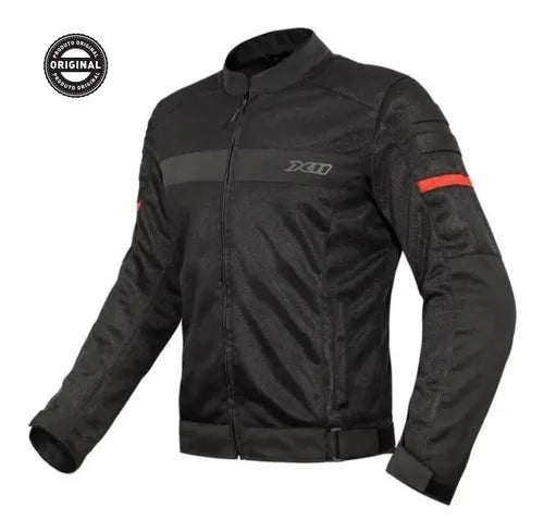 Jaqueta X11 Super Air Masculina Preta 3G - Vista Frontal
