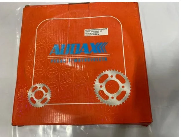 Kit Coroa e Pinhão Honda NX200 XR200 AUDAX A1023 43D/13D - Relação Completa
