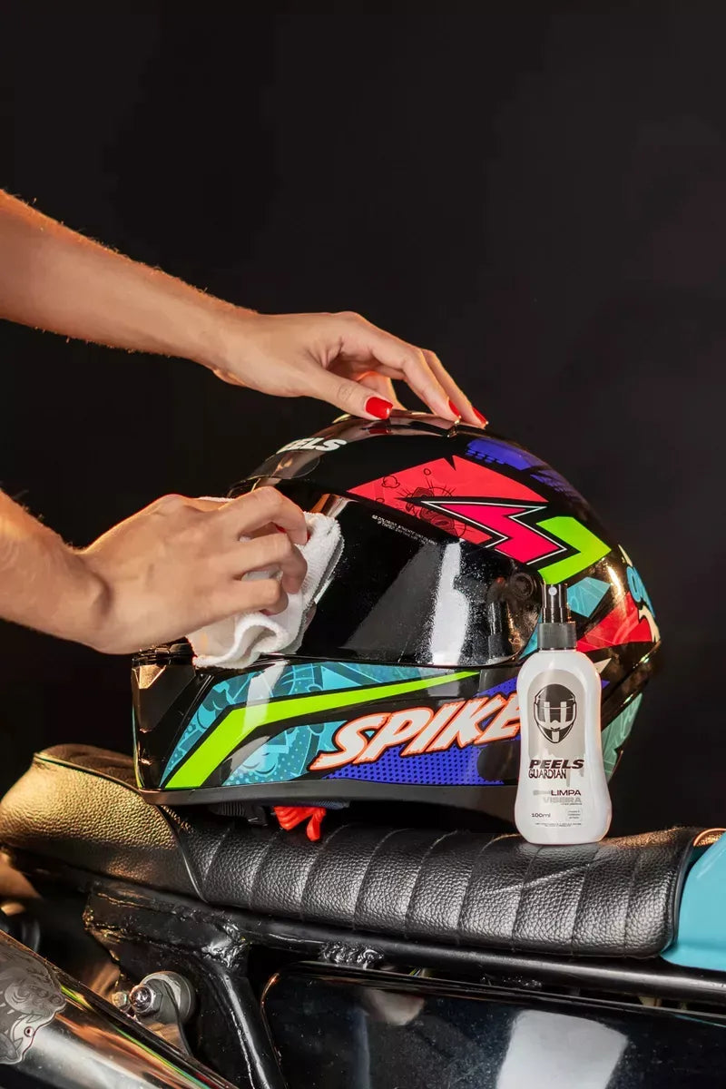 Kit Limpeza Capacete Guardian 3x1 Peels - Panos Microfibra
