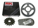 Kit Transmissão Completo Honda Titan 150 2004+ RK Com Retentor 