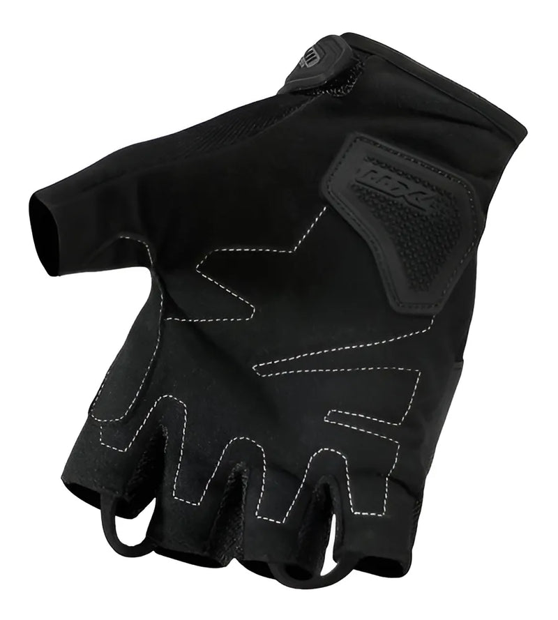 Luva 1/2 Dedo Blackout2 Verão com Proteção Tamanho G