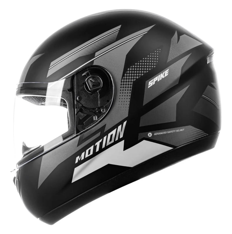 Capacete Peels Spike Motion com 2 Viseiras - Cor Preto Fosco/Grafite