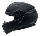 Capacete Peels U-RB2 TR1 Articulado Robocop Preto Fosco/Grafite - Vista Traseira
