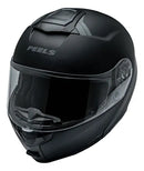 Capacete Peels U-RB2 TR1 Articulado Robocop Preto Fosco/Grafite - Detalhe Articulação
