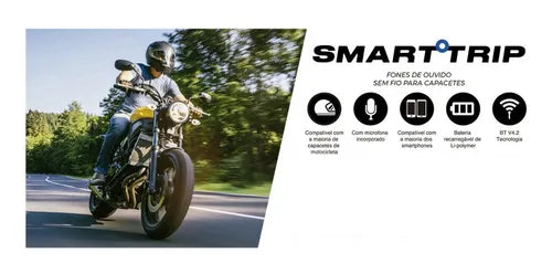 SISTEMA FONIA Bluetooth Smart Trip Gps Para Capacete Orignal