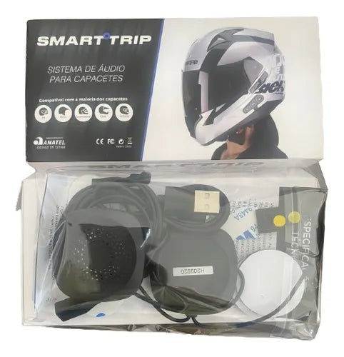 SISTEMA FONIA Bluetooth Smart Trip Gps Para Capacete Orignal