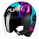 Capacete Fly Jet Ômega - Bilho