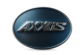 AXXIS logo em alto relevo