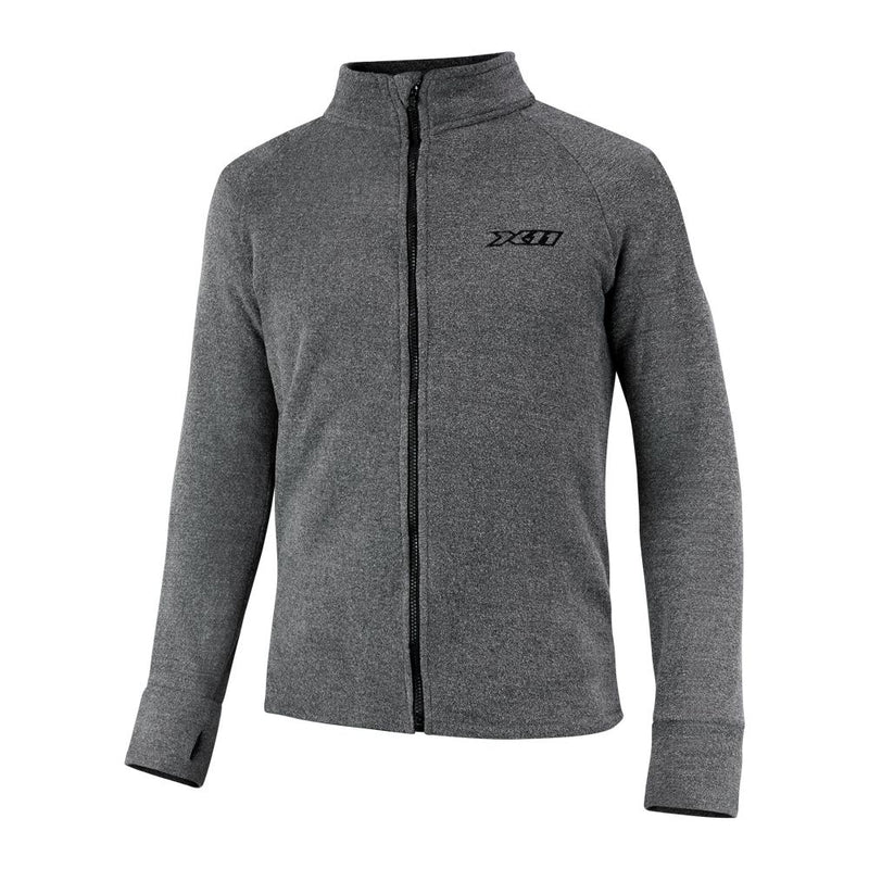 Jaqueta X11 Bucle Ziper P Gola Alta - Vista Frontal
