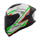 Capacete MT Helmets Stinger 2 Grand Prix AO Gloss 58 - Vista Frontal
