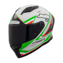Capacete MT Helmets Stinger 2 Grand Prix AO Gloss 58 - Vista Lateral
