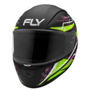 Capacete Fly F9 Harmonia - Preto fosco