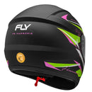 Capacete Fly F9 Harmonia - Preto fosco
