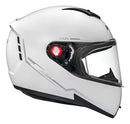 Capacete Peels Icon 23 Naked - Cor Branco Brilho/Prata