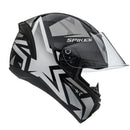 Capacete Peels Spike ll - Preto e Prata