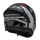 Capacete Peels Spike ll - Preto/Vermelho e Branco