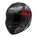 Capacete Peels Spike ll - Preto/Vermelho e Branco