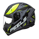 Capacete Peels Spike II SNK Preto/Cinza Fosco
