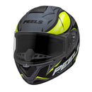 Capacete Peels Spike II SNK Preto/Cinza Fosco