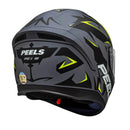 Capacete Peels Spike II SNK Preto/Cinza Fosco