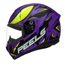 Capacete Peels Spike II SNK - Roxo/Verde Fosco