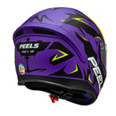 Capacete Peels Spike II SNK - Roxo/Verde Fosco