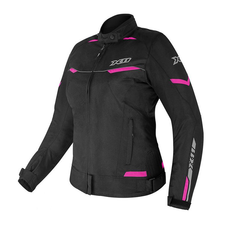 Jaqueta X11 Guard 2 Feminina Preto/Rosa P - Proteção e Performance