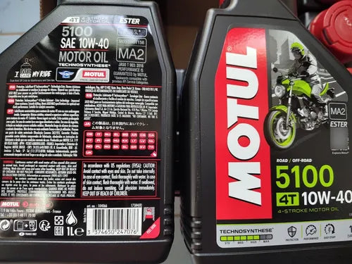 Óleo Motul 5100 4T 10W40 Semi-Sintético 1L 