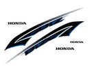 Kit Faixa Adesiva Honda Biz 125 EX 2014 – Branca