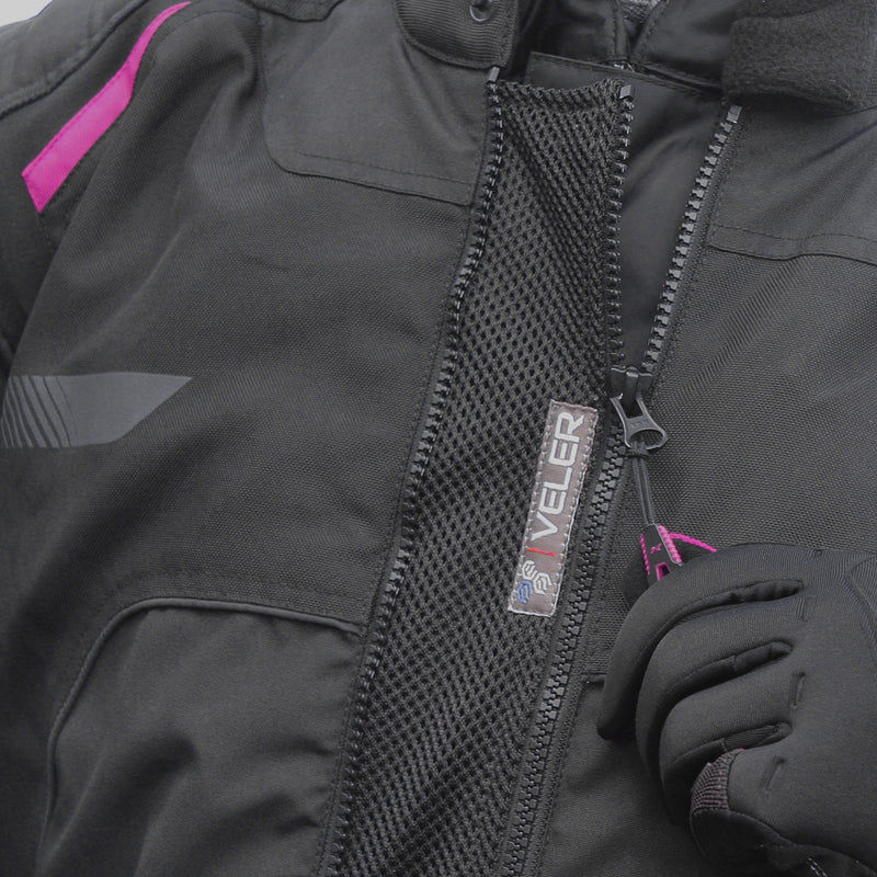 Jaqueta X11 Veler Feminina Preto G Ventilada - Conforto e Proteção